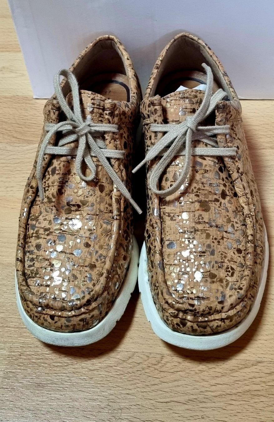 Scarpe da donna: Sioux Grashopper Schnürschuh Gr. 37 Kork-Optik – Usato da Effretikon venduto da lenalisa63