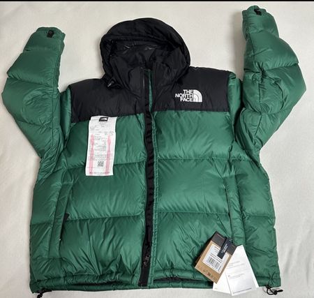 North Face Daunenjacke G L inkl  Packbeutel