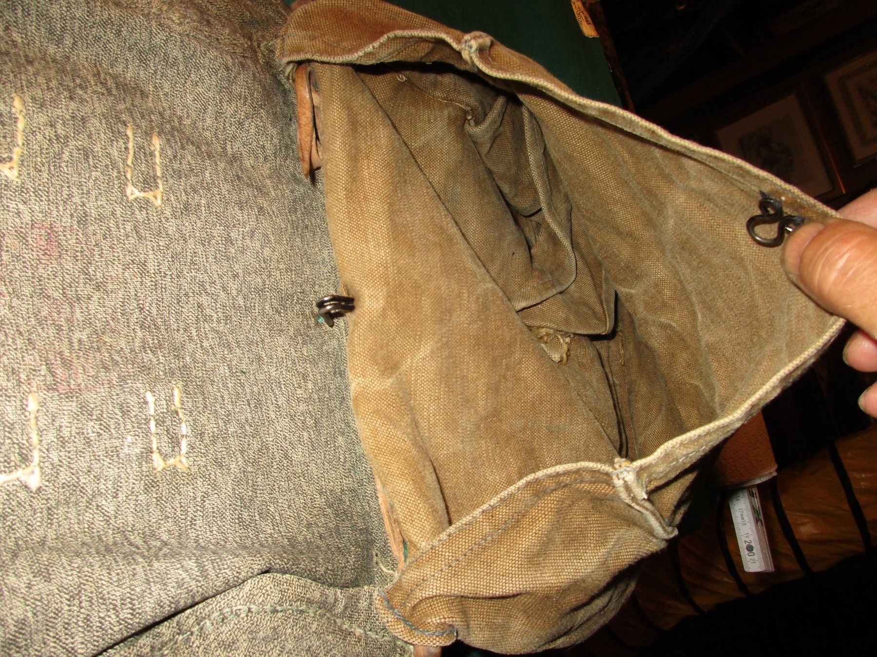 Schweizer Armee Armi bianche: Brotsack 1942 – Usato da Bowil venduto da vifi01 4