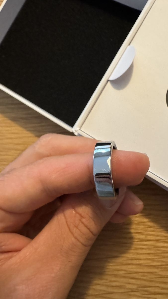 Oura Anelli: Oura Ring Gen3 Heritage Silber Grösse 11 – Nuovo (secondo la descrizione) da Zürich venduto da bikeamme1 2