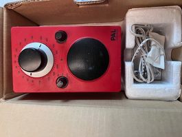 Tivoli Audio PAL (Portable Audio Laboratory) Rot, Top!