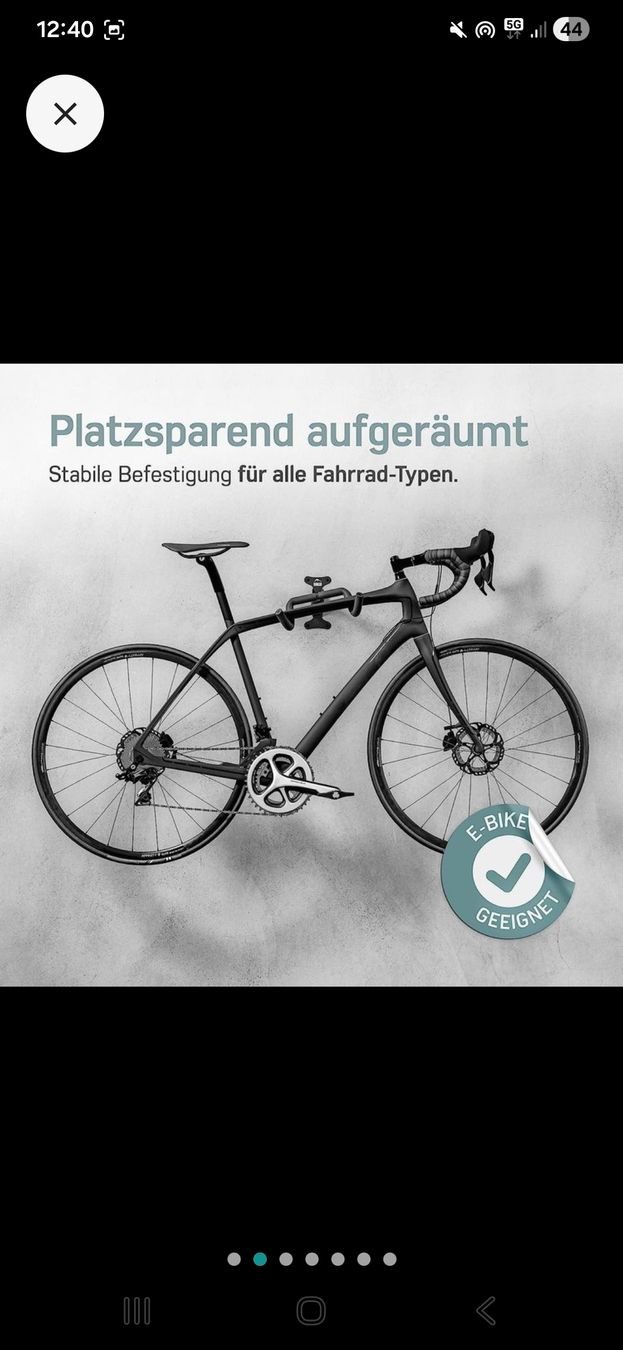 Supporti per biciclette: Fahrrad Wandhalterung klappbar – Nuovo e nell'imballaggio originale da Urtenen-Schönbühl venduto da ger_lv75 3