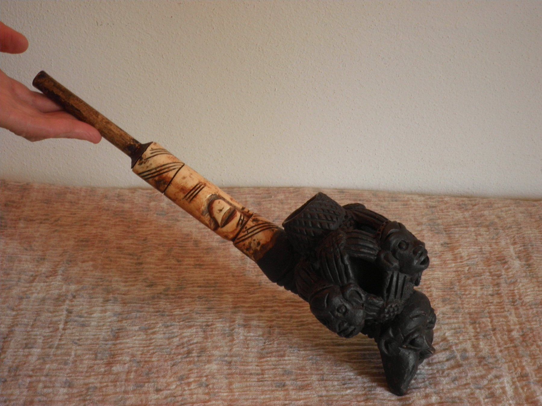 Sculture & Statue: Afrikanische Pfeife Kongo (Zaire) – Usato da Rocourt venduto da Vijay02 7