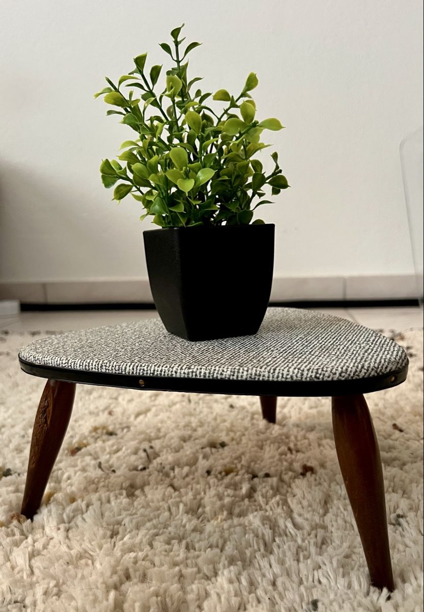 Sgabelli: Vintage Mid Century Blumenhocker – Usato da Hunzenschwil venduto da Madachica