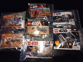 Lego Star Wars Lot - 7 komplette Sets (ohne OVP)