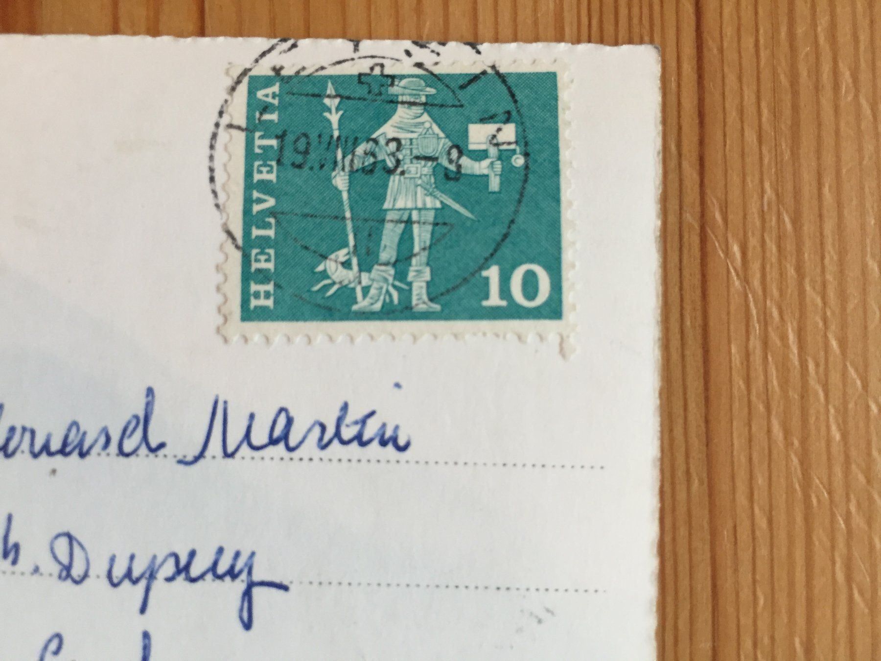 Cartoline postali: Leysin - AK 1963 – Usato da Oberuzwil venduto da Henri09 1