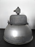 Fabriklampe ca. 1900, Industrielampe Gründerzeit, Alu, 1/2