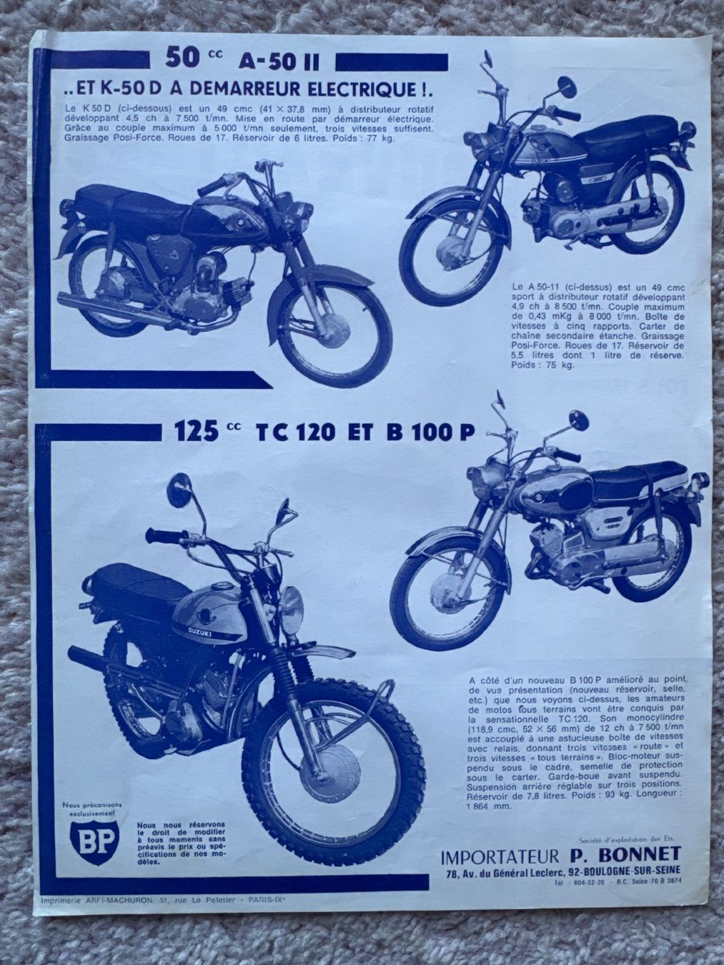 Suzuki Enduro: Suzuki TS 250 / A50 – Usato da Morrens VD venduto da kawah2 1