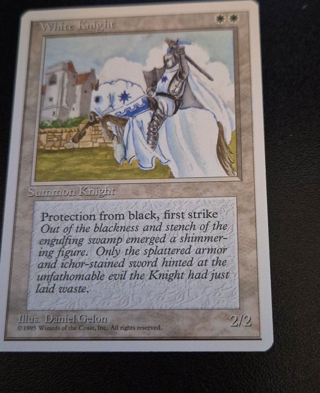 Magic The Gathering Carte collezionabili: Carte Magic The Gathering White Knight Edition limitée – Nuovo (secondo la descrizione) da Genève venduto da Bayoushi