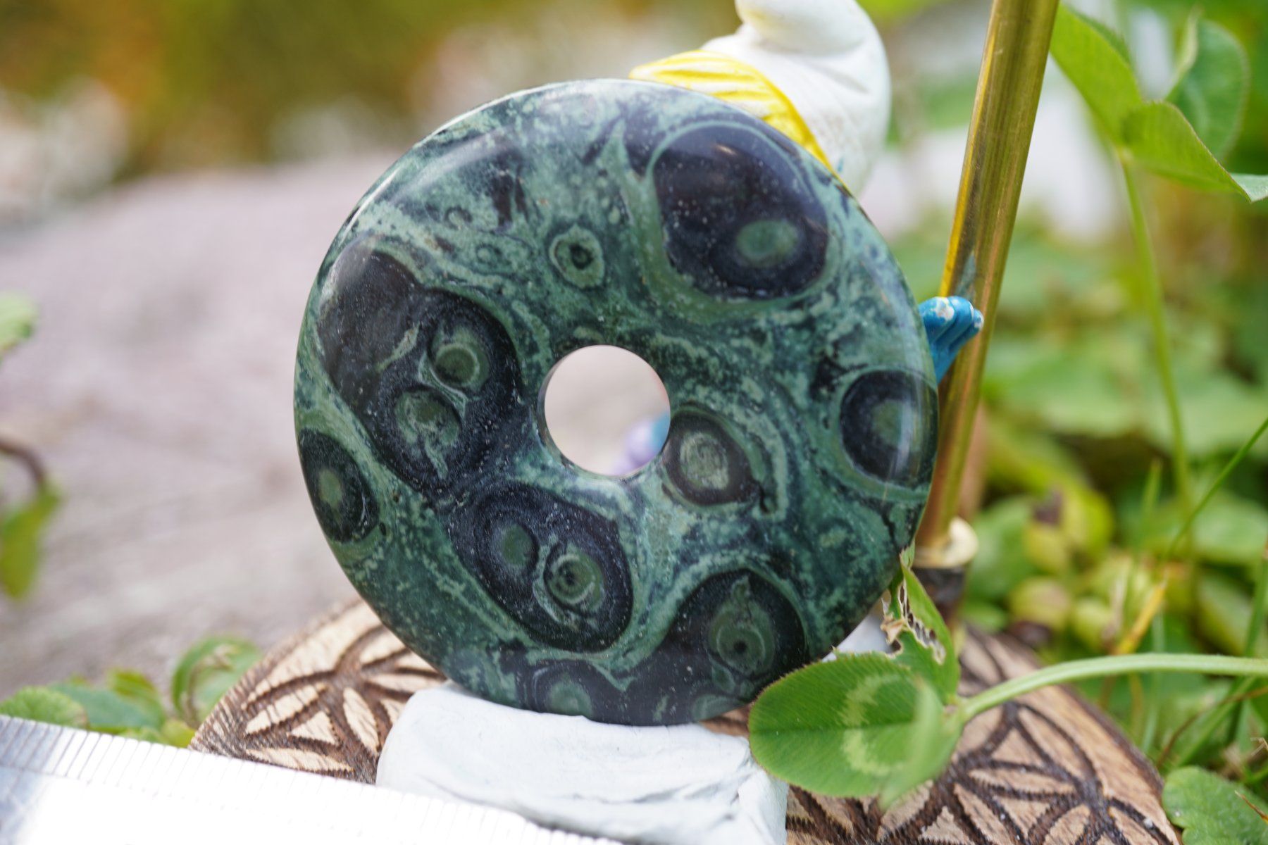 Minerali & Pietre curative: Kambaba    Pi Scheibe  ca50mm    ab  1.-     Räumung – Nuovo e nell'imballaggio originale da Eschenbach SG venduto da topstone 7