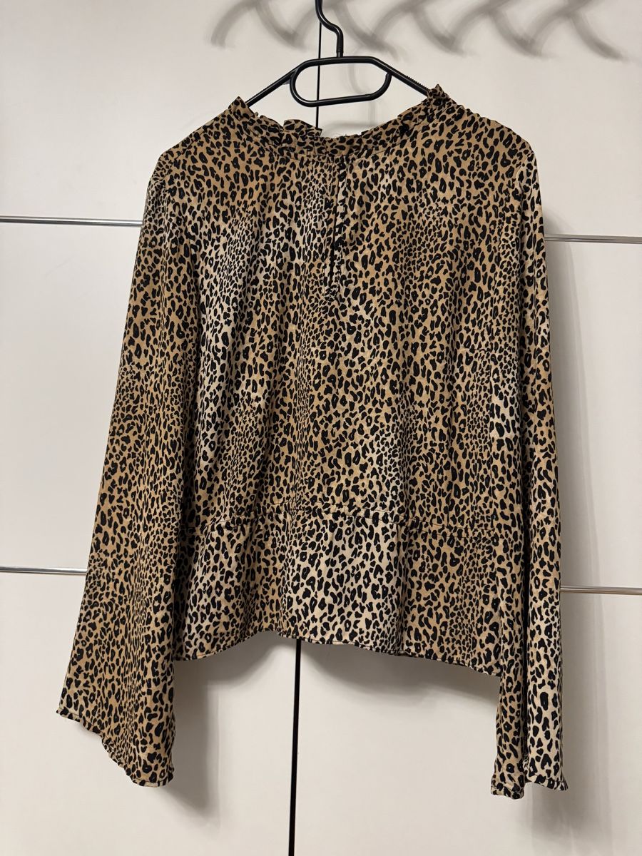 H&M Camicette: Schicke Bluse mit Leopardenmuster, Grösse 40  – Usato da Frauenfeld venduto da Sarafvic 1