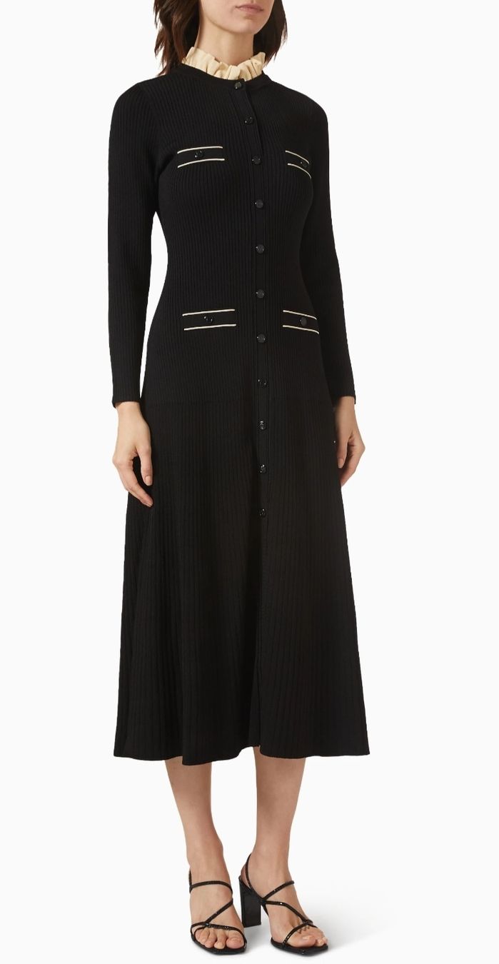 Sandro Vestiti: Sandro Strickkleid, Gr. S, schwarz, neuwertig. – Usato da Ibach venduto da ole_6whn 1