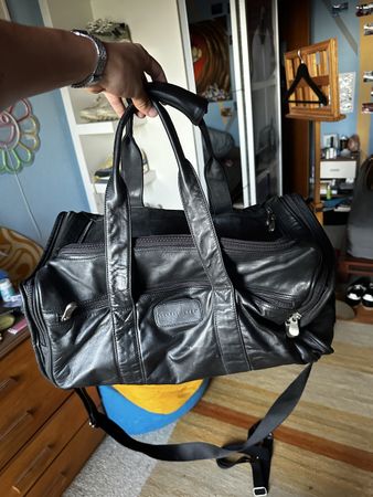 Leather Sharper Image Sport Bag
