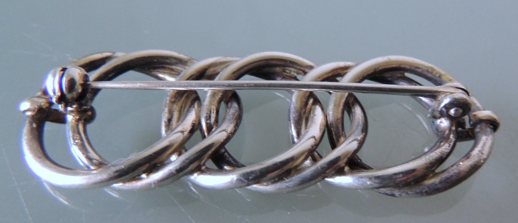 Broschen & Nadeln: Silber 925 Brosche 52 x 18 mm Schweiz – Gebraucht aus Waldenburg von schaller707 3