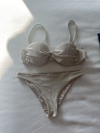 Bikini H&M beige/gold Grösse 75A