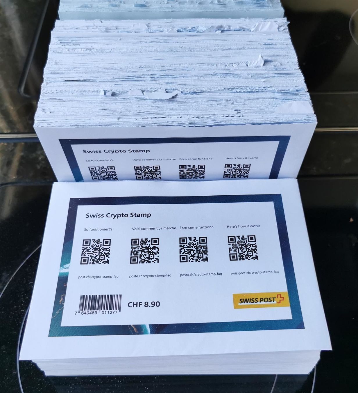 Buste & buste per spedizione: CRYPTO STAMP Couvert 200 Stück – Usato da Baar venduto da CryptoShop 1
