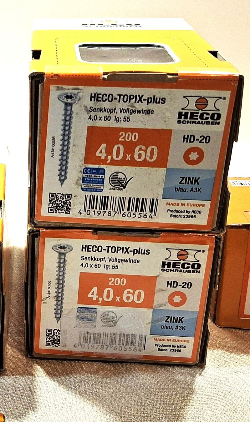 Heco Tous les outils: HECO Schrauben-Sortiment & ClicFix Schnellwechselhalter – Neuf avec emballage d'origine à Buttwil par Uersu 6