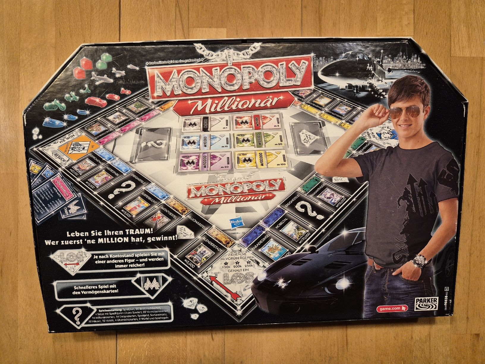 Hasbro Giochi: Monopoly Millionär - Wer wird als erstes reich? – Usato da Ettiswil venduto da beekeper13 1