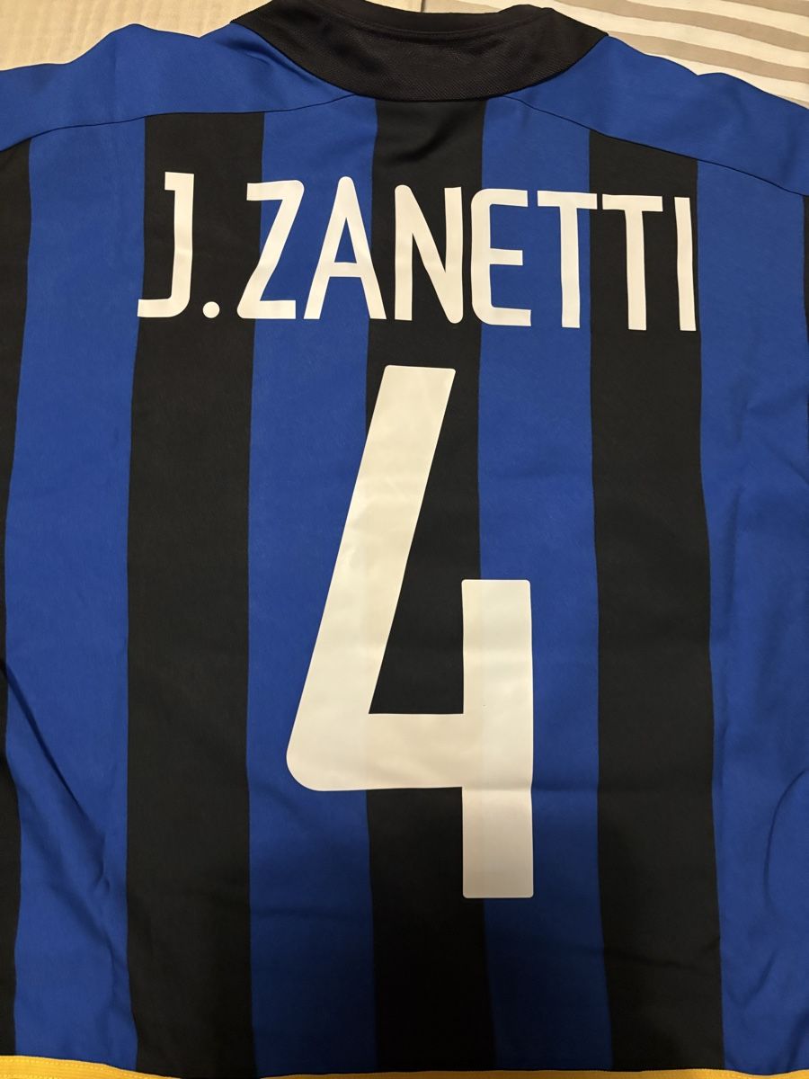 Nike Canottiere & Pantaloni: Inter n4 Zanetti maillot – Usato da Le Grand-Saconnex venduto da focamix 3