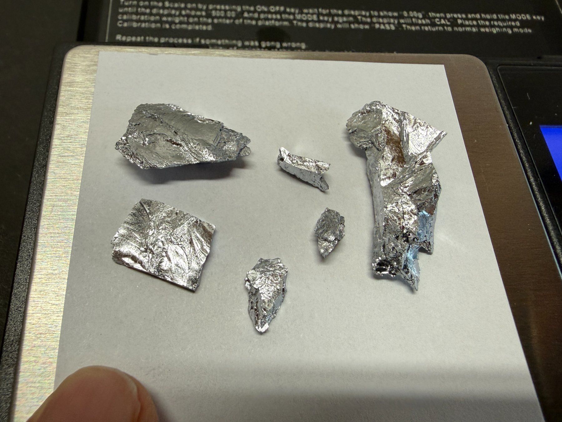 Edelmetalle: Chrom Stücke, 10 g – Neu (gemäss Beschreibung) aus Lützelflüh-Goldb von Elementis 1