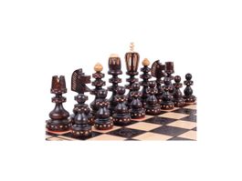 Geschnitztes Schachspiel „ROMAN II” Chess