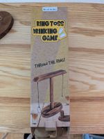 Ring Toss Trinkspiel Holz neuwertig