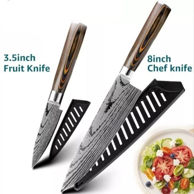 Coltelli: Obstmesser und  Chef Messer, Kochmesser Japanischen – Nuovo e nell'imballaggio originale da Oberentfelden venduto da sch_8bt6