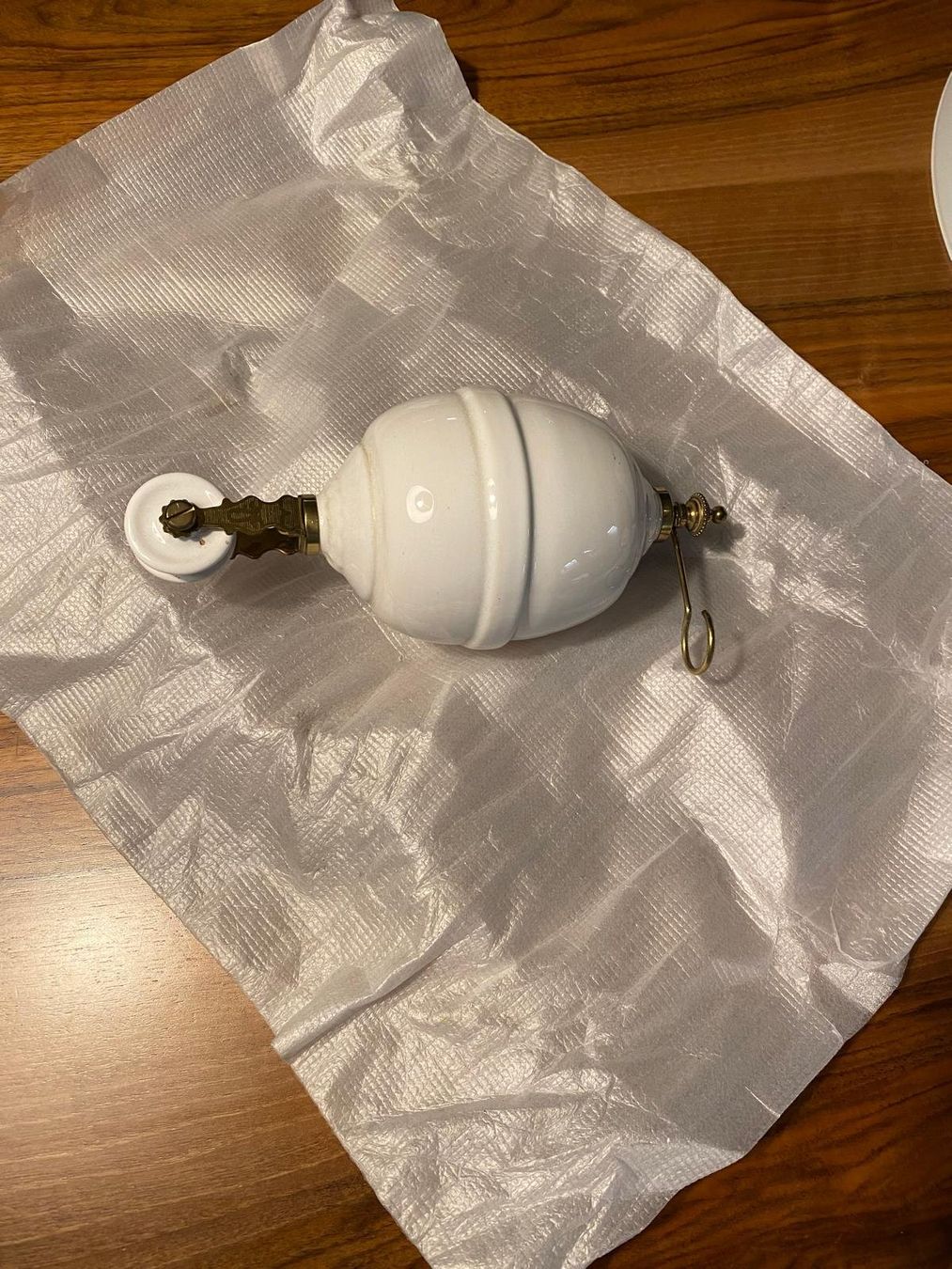Lampade: Lampada a sospensione con contrappeso – Usato da Ascona venduto da zfi_rpp2 9