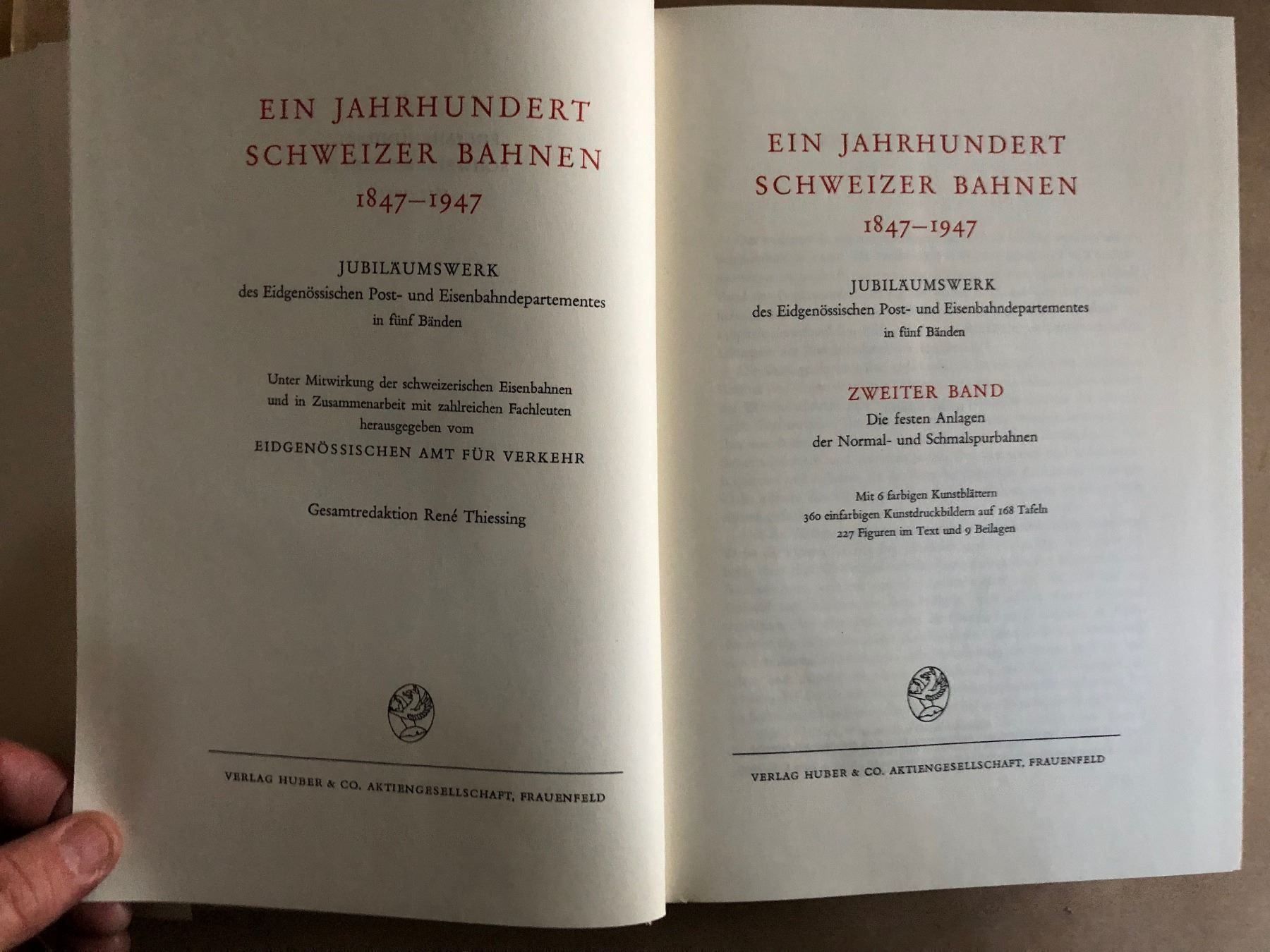 Bücher: Ein Jahrhundert Schweizer Bahnen II – Neu (gemäss Beschreibung) aus Zürich von allp 2