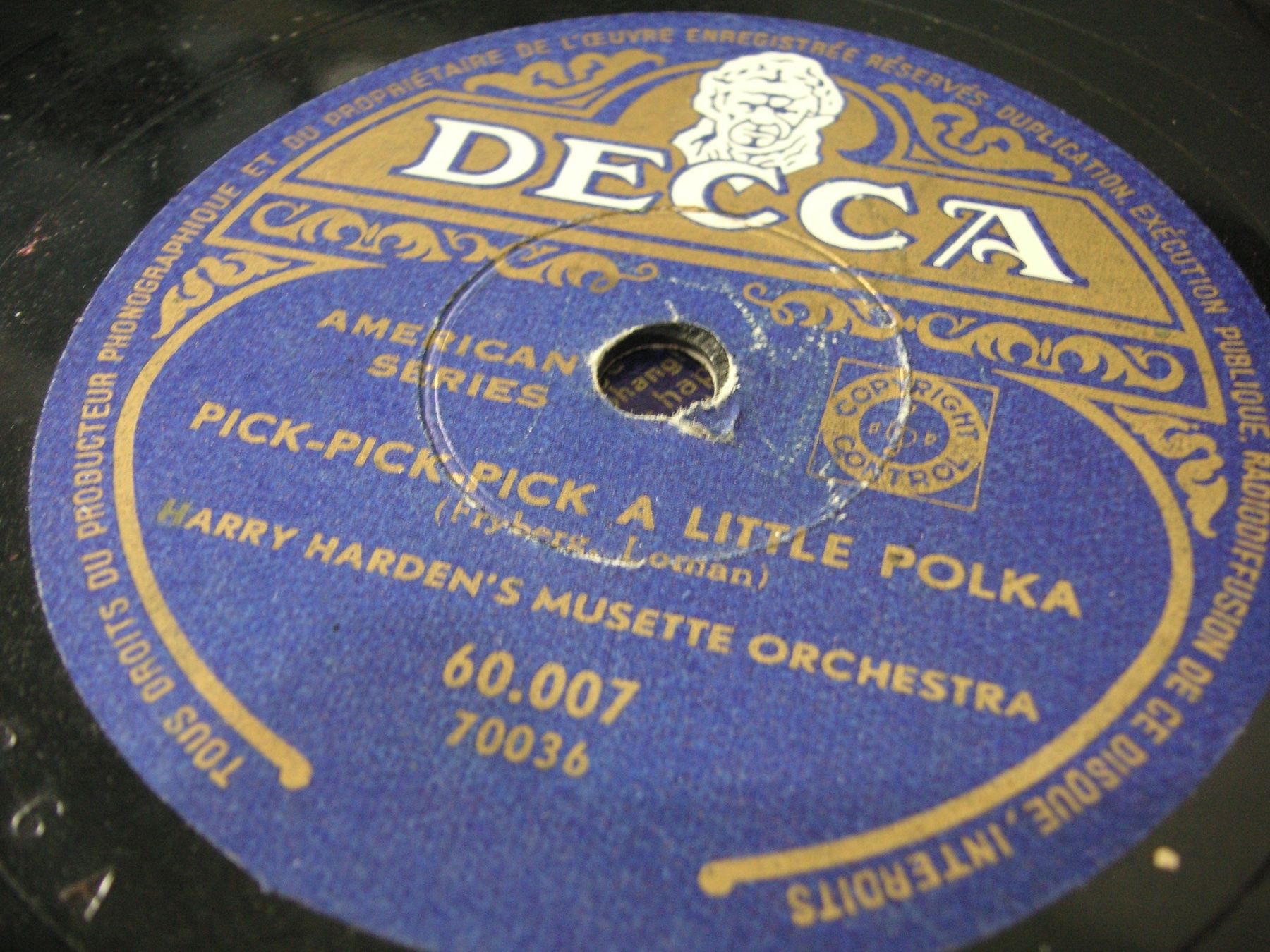Schallplatten: DISQUES 78 TOURS – Gebraucht aus Lausanne von Leag 7