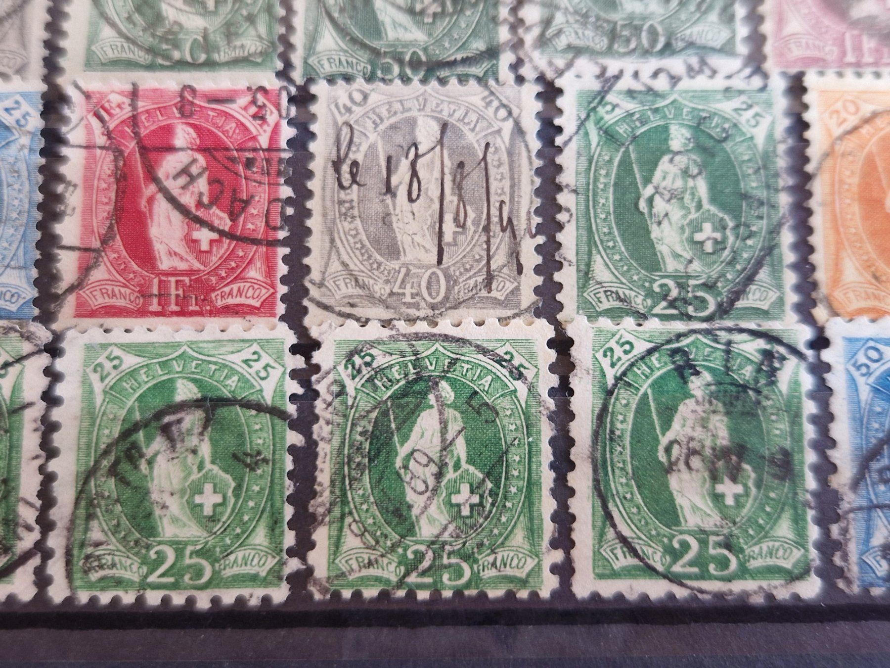 Tutti i francobolli: Ansammlung Stehende, nicht bestimmt, ab 1.- – Usato da Burgdorf venduto da Glossy01 8
