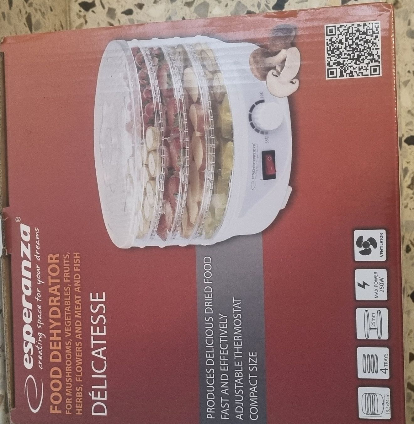 Appareils de cuisine: Esperanza Dörrgerät Delicatesse – Neuf (Voir description) à Tägerig par Zeybek2625