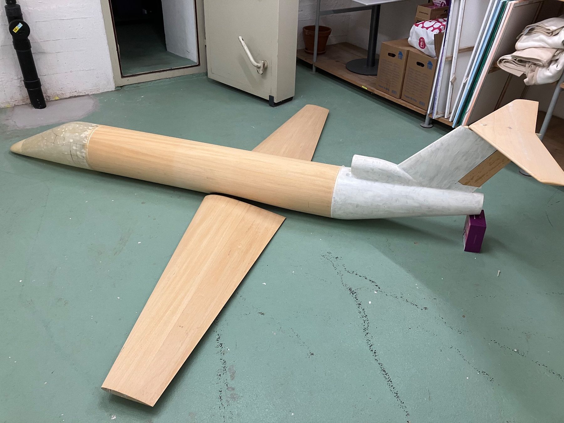 Modellismo RC: RC-Airliner / Learjet Rohbau – Usato da Opfikon venduto da dom_sui300 1