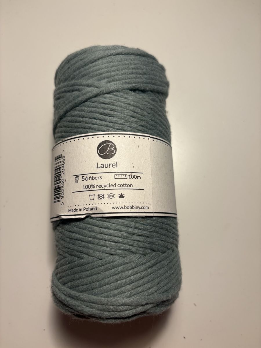 Cordelettes & Fils: Bobbiny Makramee Garn • Laurel • 3mm • neu – Neuf avec emballage d'origine à Flumenthal par algr4444 1