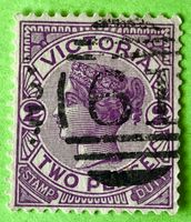 Briefmarken aus Australien Königin Victoria  gestempelt  