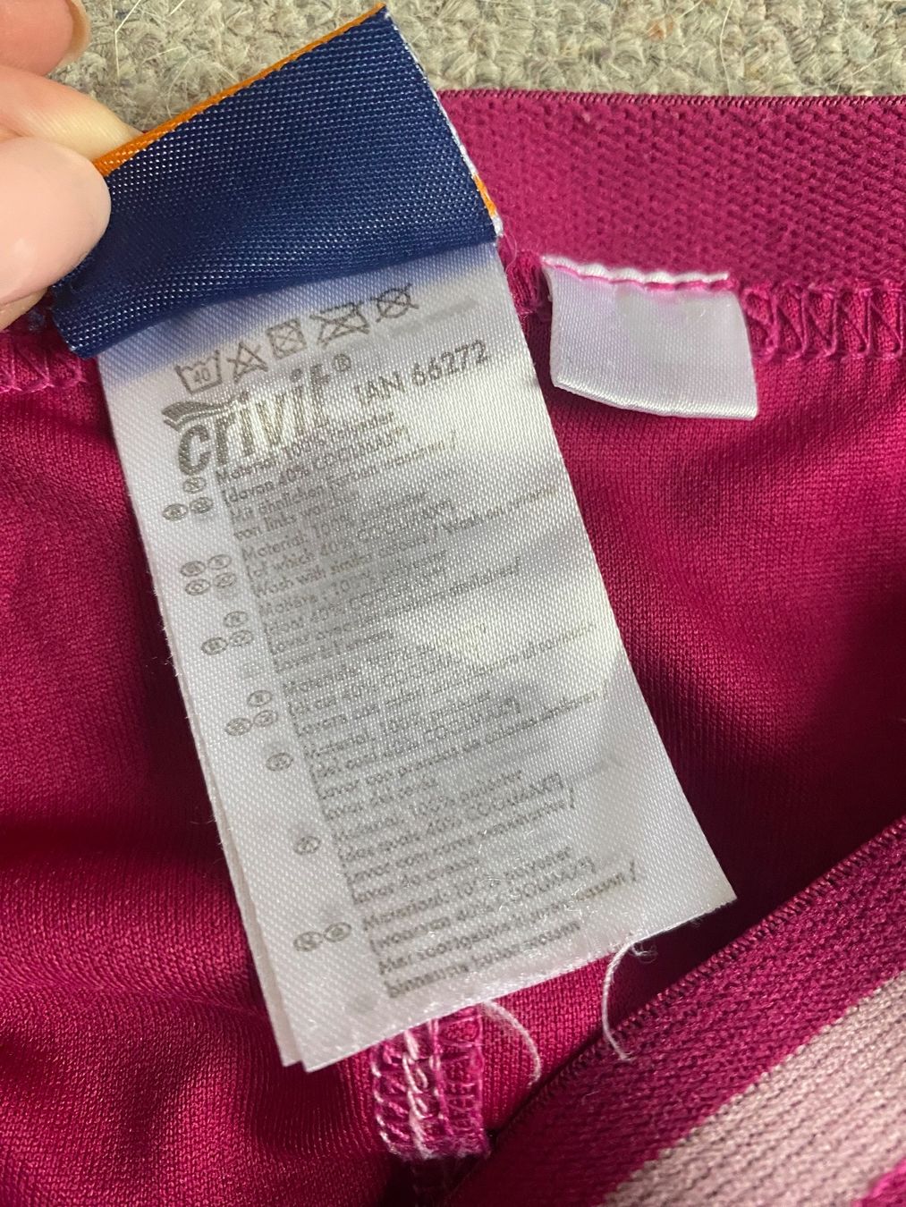 Unterwäsche: Thermohose/Skiunterwäsche pink – Gebraucht aus Altendorf von am9j_nt 1
