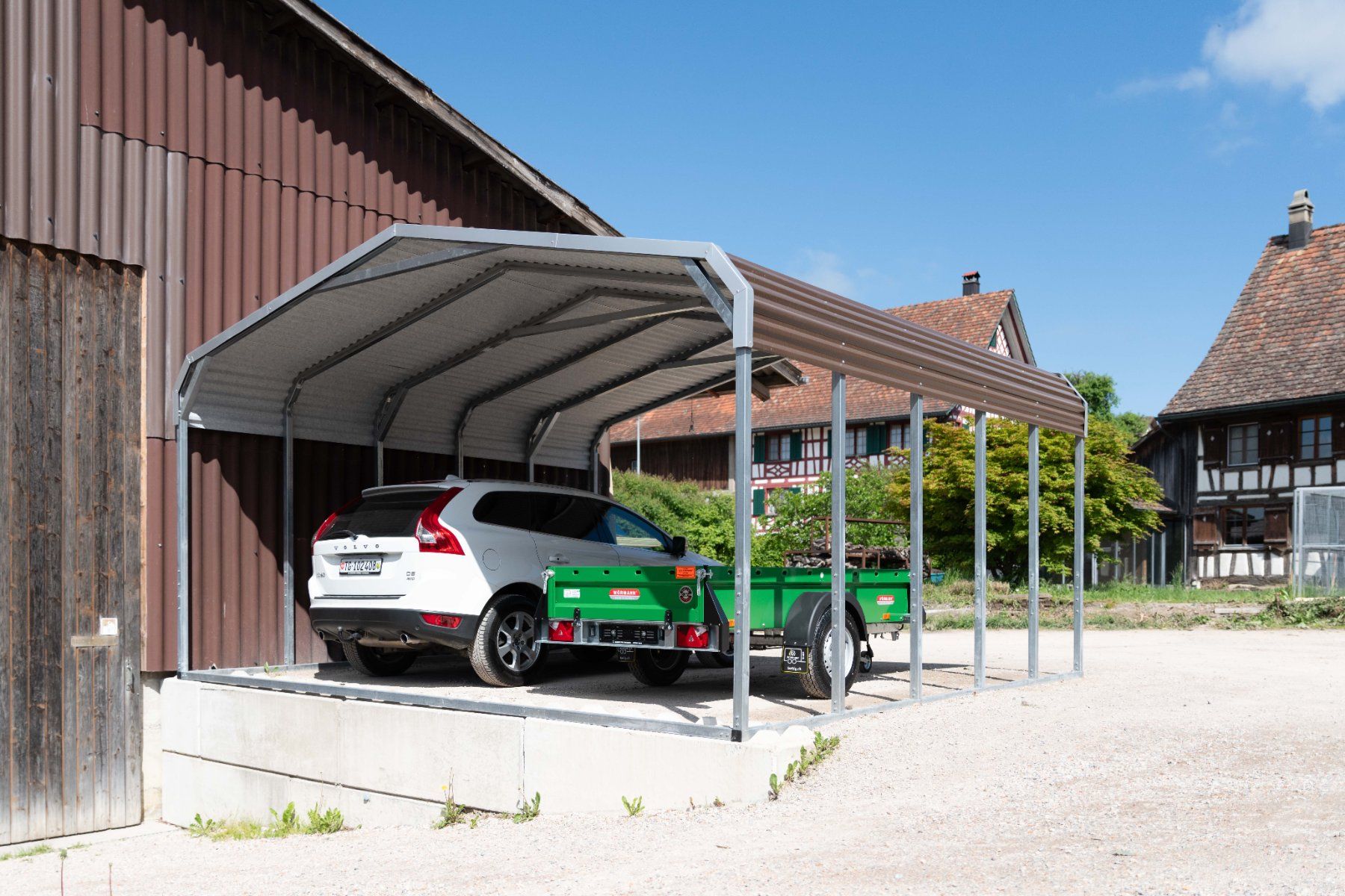 Rifugi: Carport / Unterstand Saddle – Nuovo (secondo la descrizione) da Engwilen venduto da faehig 6