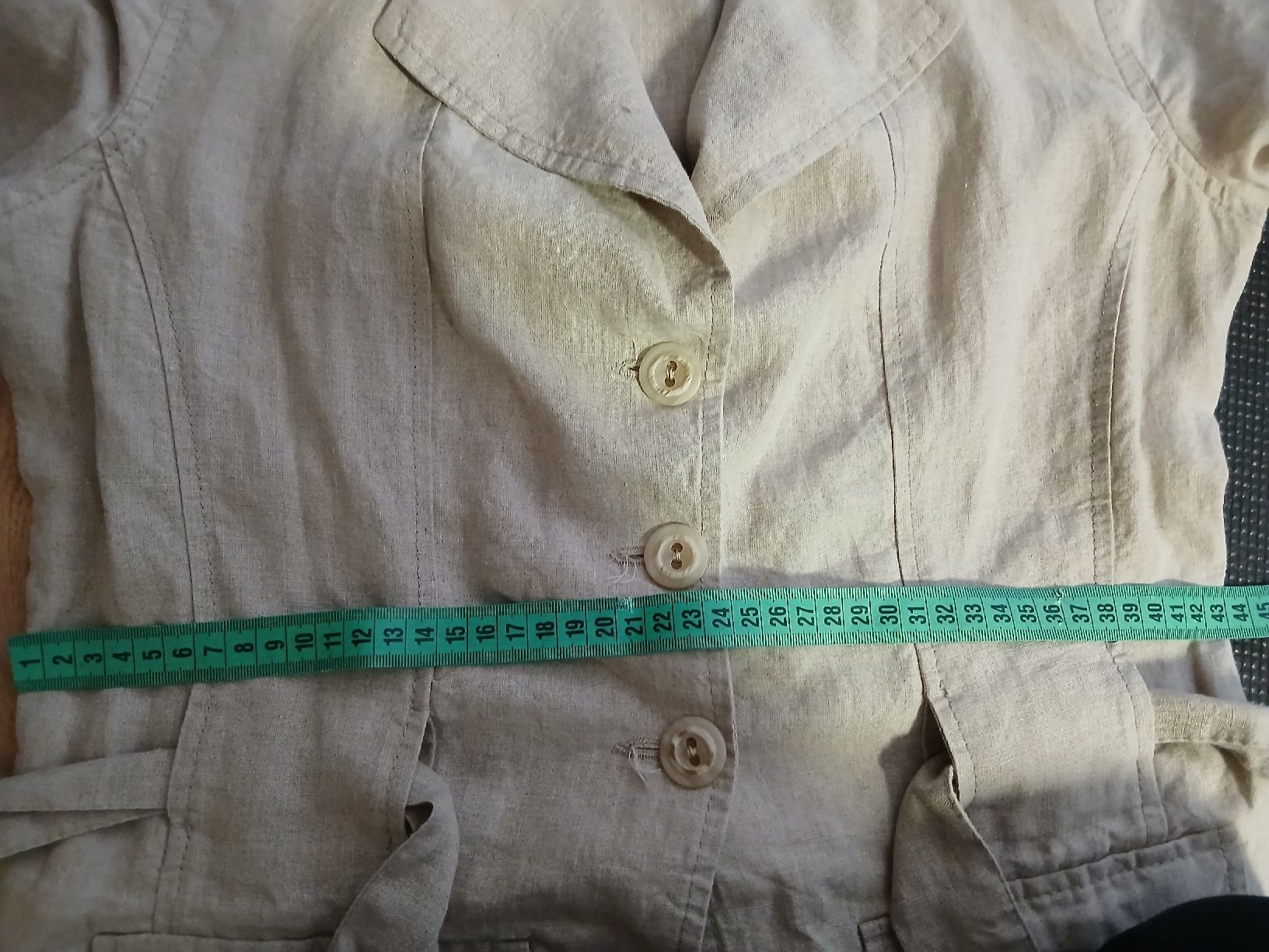Camicette: Linen Shirt Blouse POSITIVE Size M – Nuovo (secondo la descrizione) da Wil SG venduto da tre_g2l7 6