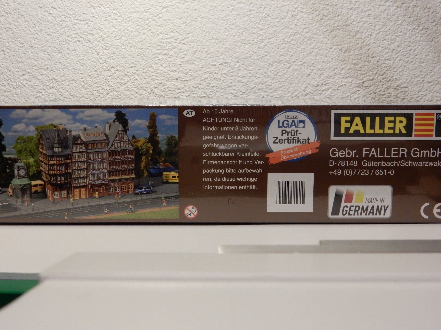Faller Modellini di ferrovie: Faller Stadtset Bad Bergheim – Nuovo e nell'imballaggio originale da Embrach venduto da Welbach5821 3