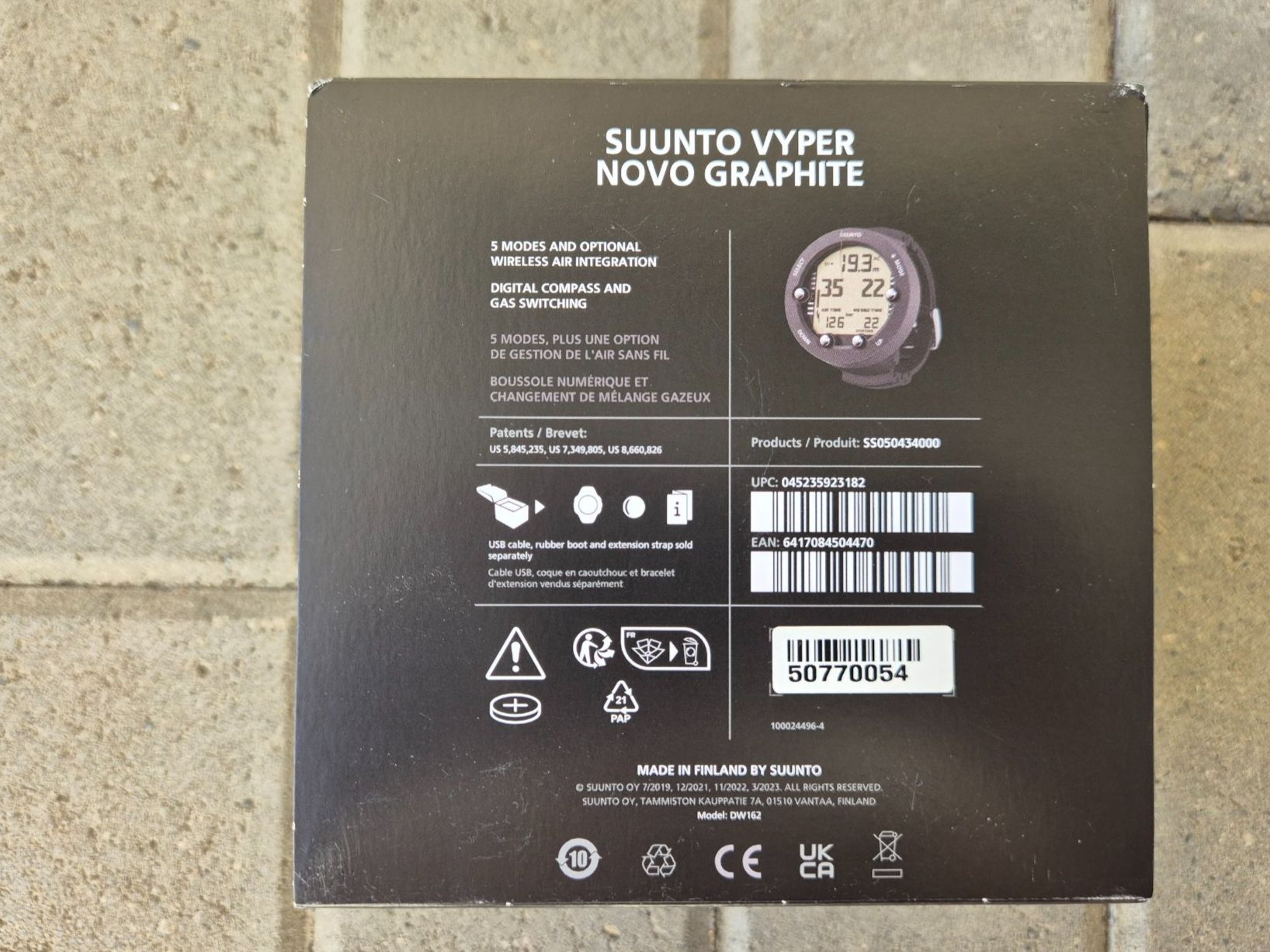 Suunto Smartwatch: Tauchcomputer NEU - Suunto Vyper Novo Graphite – Nuovo e nell'imballaggio originale da Uitikon Waldegg venduto da AnjS27 2