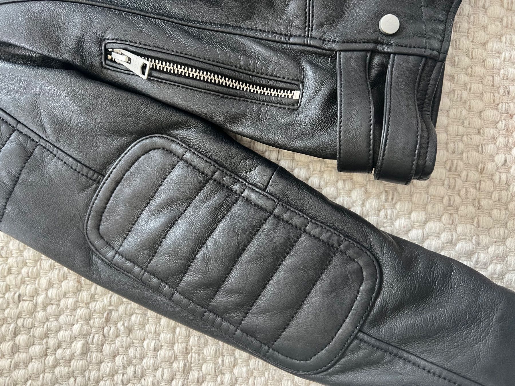 Giacche: All Saints Lederjacke in Schwarz – Usato da Port venduto da lau_pdf5 9