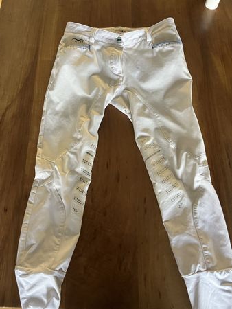 Pantalon d’equitation Animo blanc, taille 38