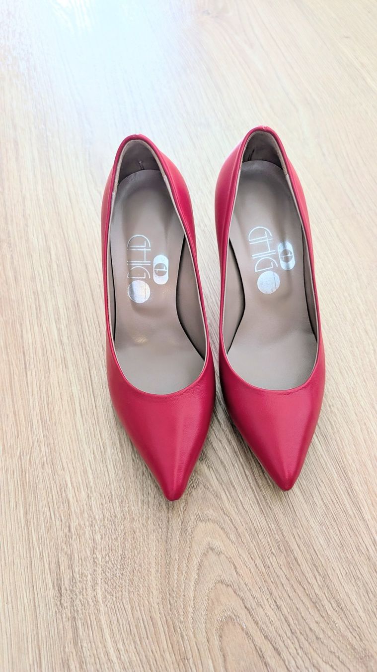Chaussures femmes: NEU Ital. Leder Designer Schuhe Gr.33 – Neuf (Voir description) à Gränichen par des_d9rk 1
