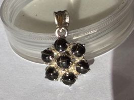 STERN DIOPSIDE  in  Silber Schmuckanhänger