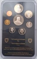 SET de monnaie suisse de 1984 non circulé Fleur de coin