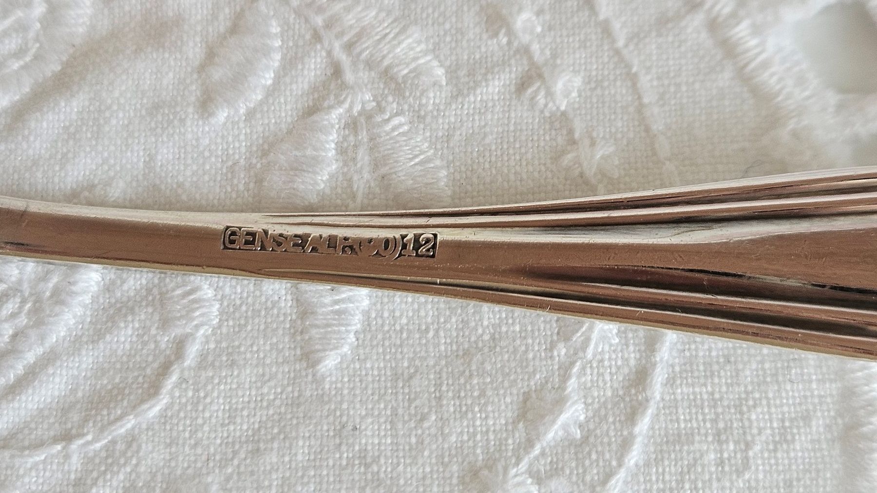 Cucchiai: 7 Silber Espressolöffel 80 / 90er versilbert Vintage – Usato da Gossau ZH venduto da Goes05 5