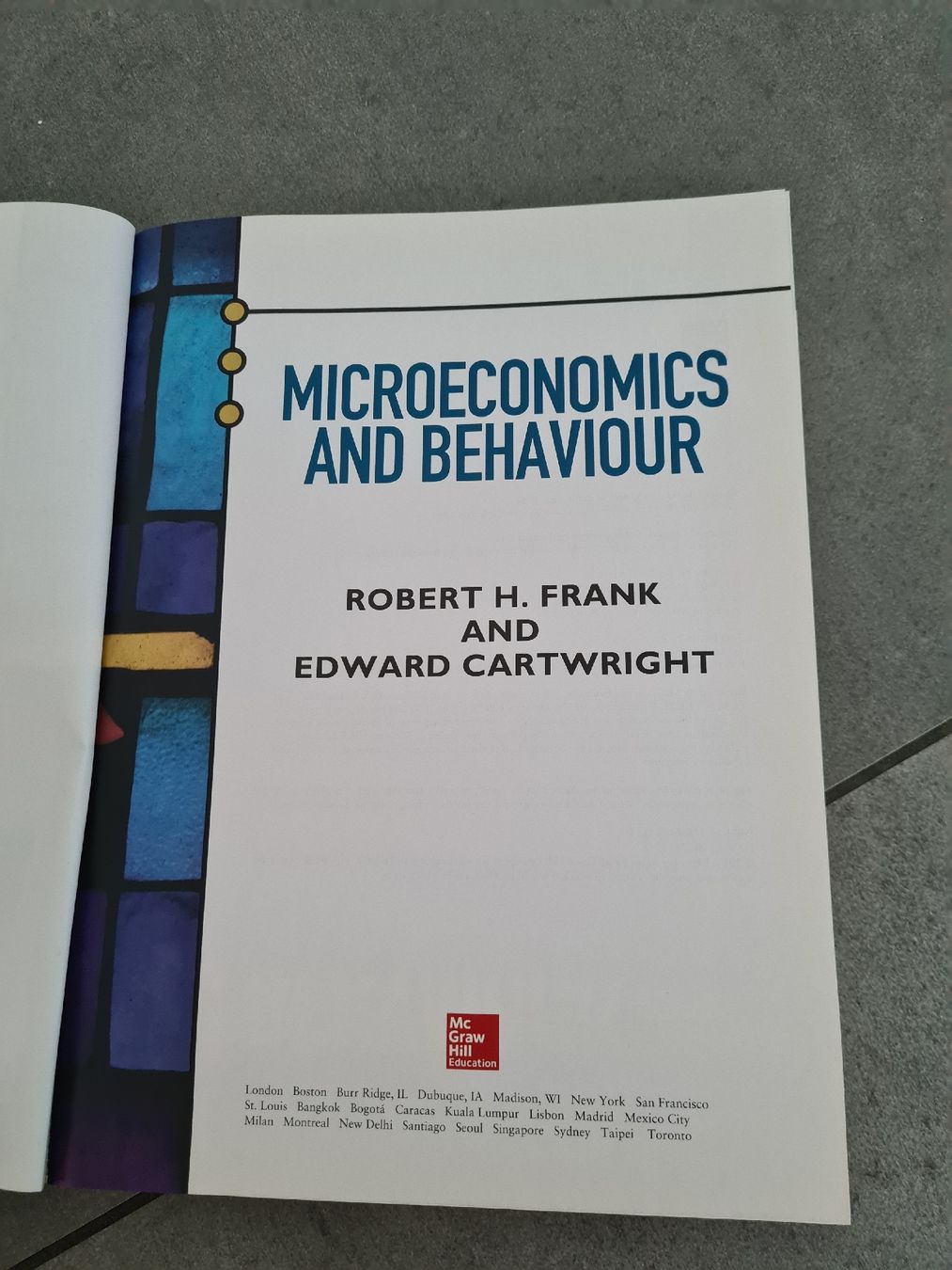 Livres: Microeconomics and Behaviour   Frank Cartwright – D'occasion à Kriens par Mirii91 3