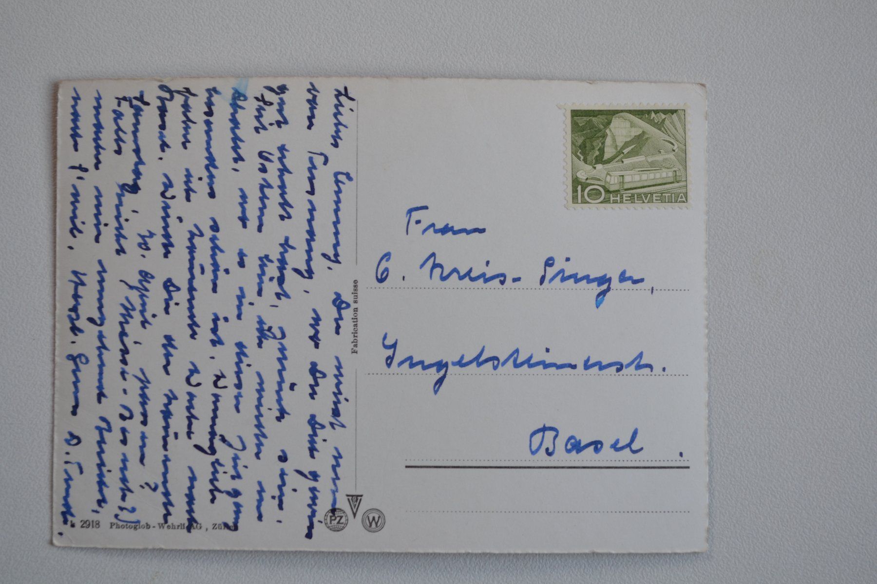 Cartoline postali: AK Sigriswil BE – Usato da Beinwil am See venduto da kajak55 1