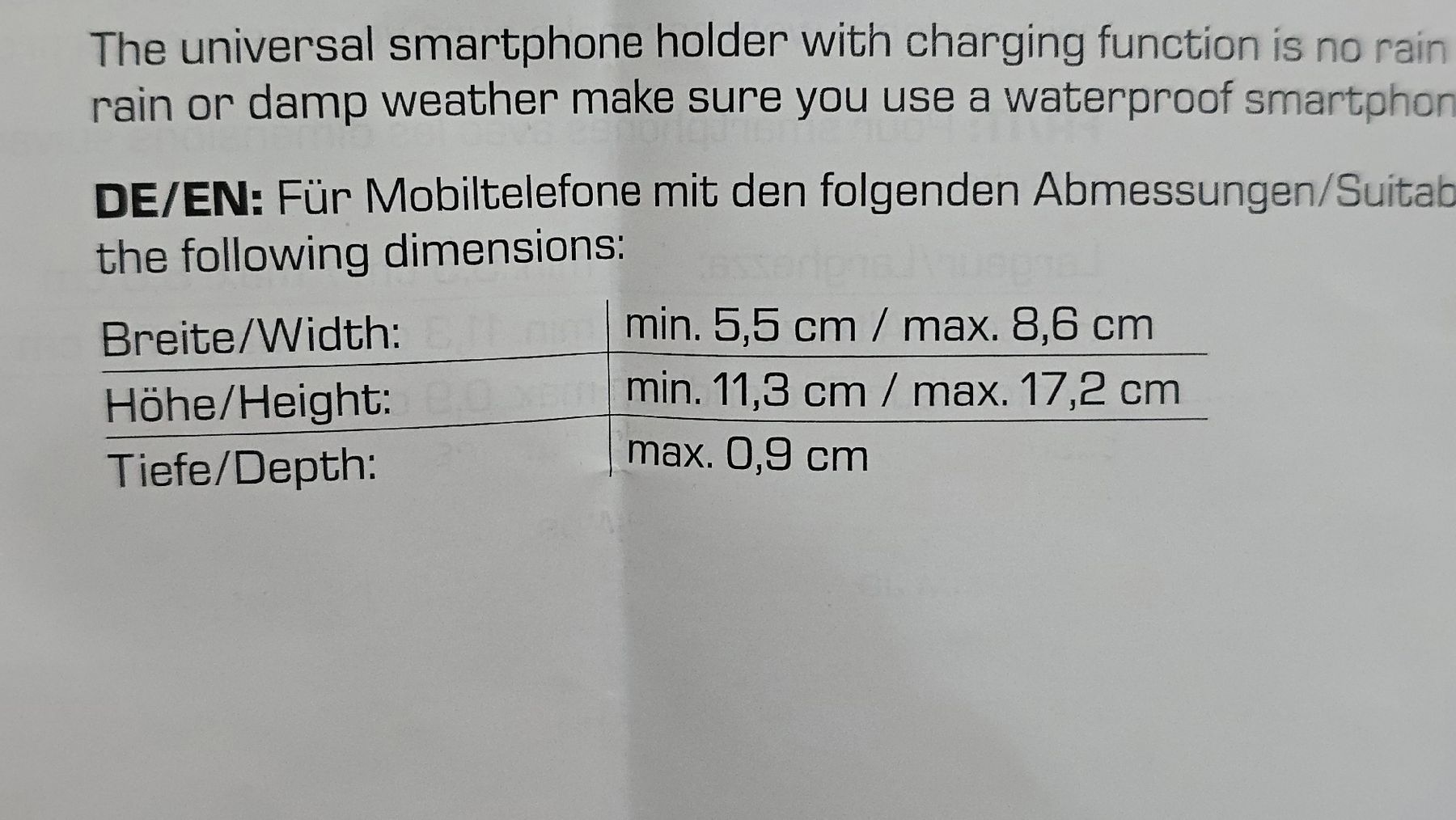 Staffe: Smartphone Halterung universal – Nuovo (secondo la descrizione) da Steffisburg venduto da nico232323 5
