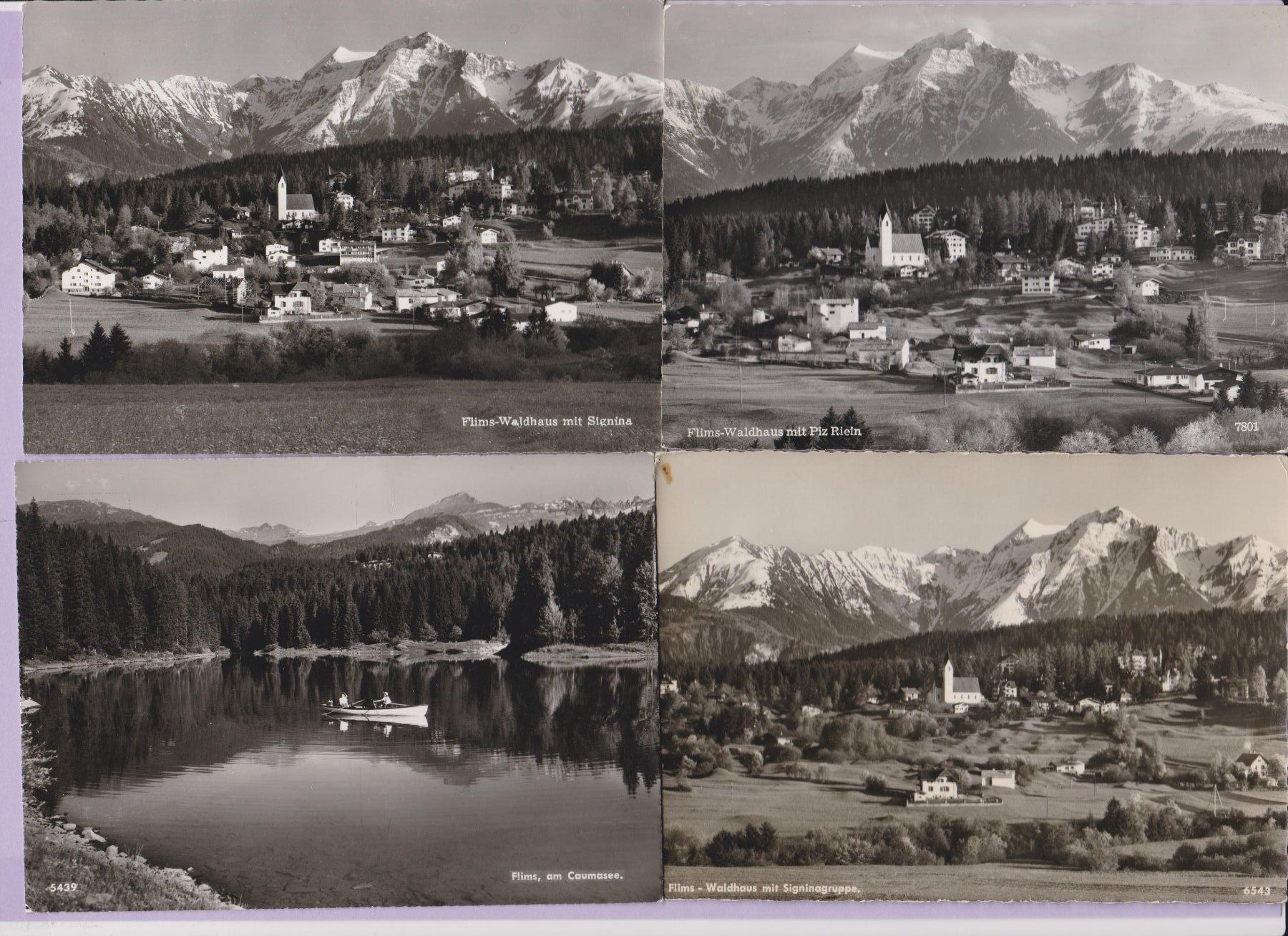 Cartoline postali: Flims   :   16 alte Ansichtskarten von Flims GR – Usato da Vitznau venduto da Ropaku 4